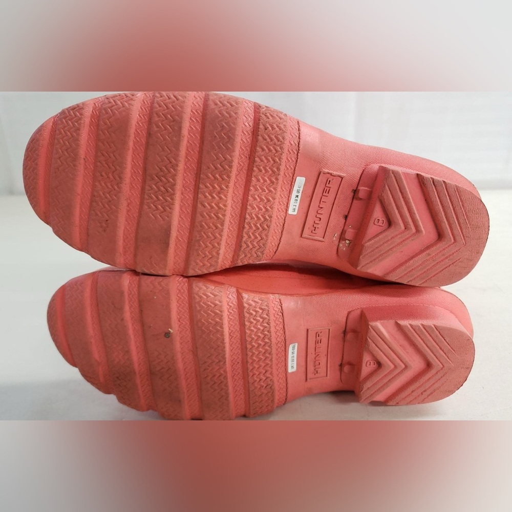 Women’s Hunter Pink tall Rain Boots size 8 - Picture 8 of 13